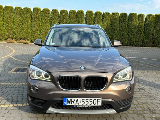 BMW X1 cena 57000 przebieg: 177290, rok produkcji 2012 z Zielonka małe 121